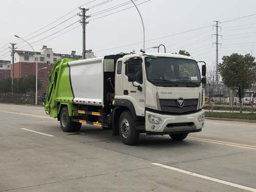 程力威牌CLW5180ZYS6ZS型壓縮式垃圾車(chē)